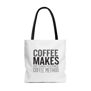 Coffee Makes Anything Possible Bag Journal