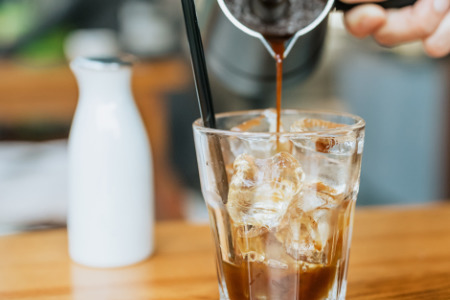 Making Iced Coffee